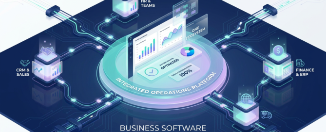 Integrated operations platform consolidating business software for growing companies